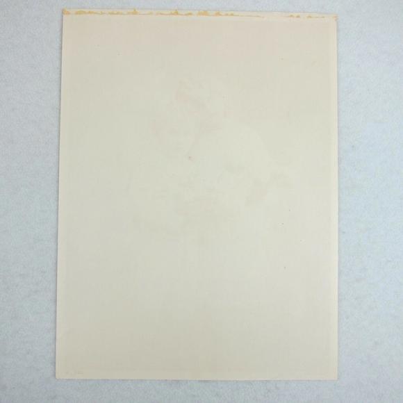 Antique 1920s Photo Print Little Girl & Boy in Sailor Suit & Pink Flowers France - Picture 10 of 12